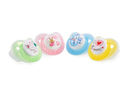 HAPPY CARE Соска-пустышка Sweet baby силиконовая с колпачком размер 1