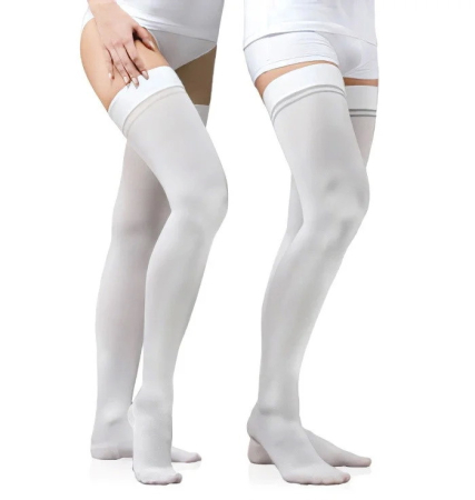 Чулки мед,эласт, компрес,Elast 0403 HOSPITAL компр, 1 р-р 4 рост 1 белый