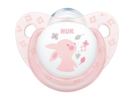 Нук пустышка Classik Baby Rose силикон, 06-18 м, (10736327)