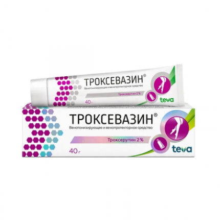 Троксевазин 2%-40 г гель