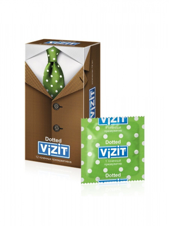 Презервативы VIZIT  Dotted  №12