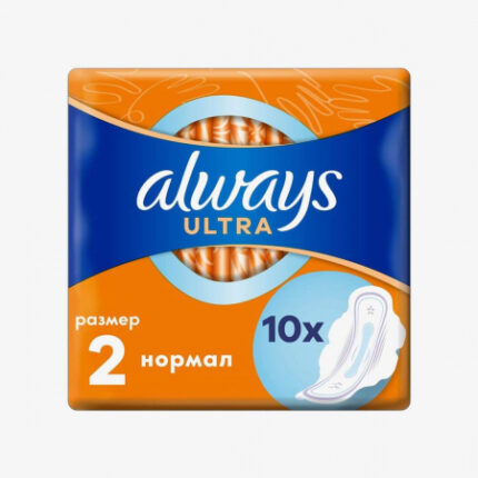 Олвейс прокладки Ultra Normal Plus №10