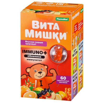 ВитаМишки Immuno+жев,пастилки №60