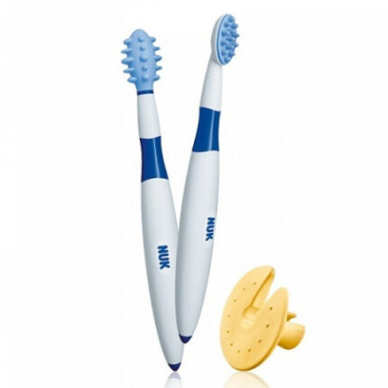 НУК массажер для десен с гелем 3-12 мес 2шт 329580 (10256225)