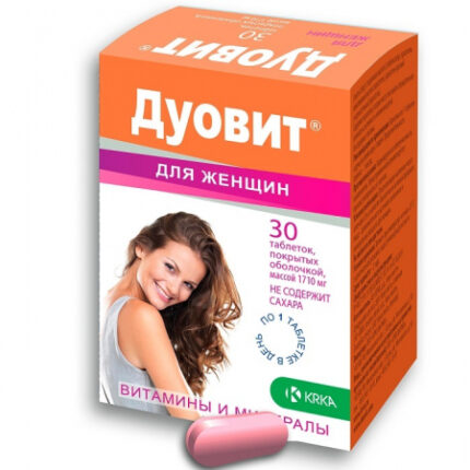 Дуовит таб д/женщин № 30 таблетки
