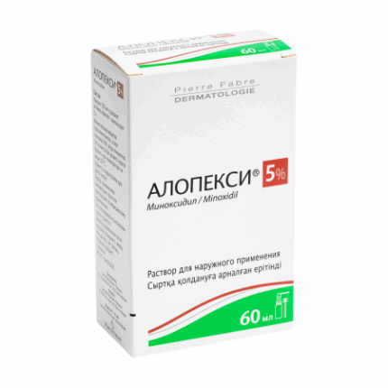 Алопекси р-р д/мест прим 5% фл 60мл