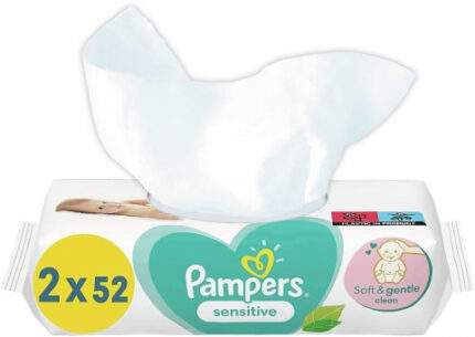 Салфетки Pampers Sensetive  2x52