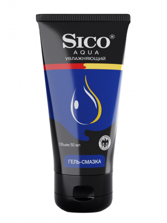 Гель-смазка " SICO" 50 мл Aqua (Увлажнающий)
