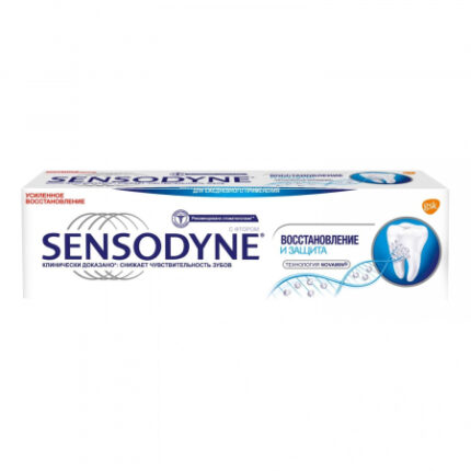 Зуб,паста Sensodyne Защита и Восстановление фтором 75мл