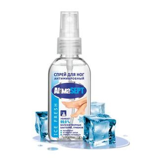Акмасепт Фреш 90 мл спрей д/ног