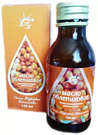 Облепиховое масло 100 мл Натуральные масла
