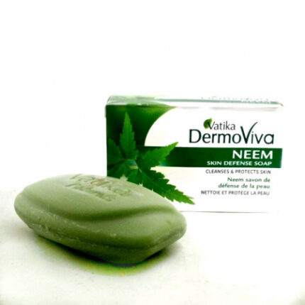 Мыло антибактериальное с нимом vatika naturals neem 115гр