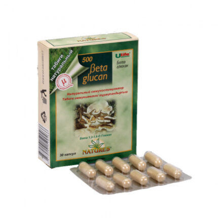 Бета Глюкан 500 мг №30 таблетки