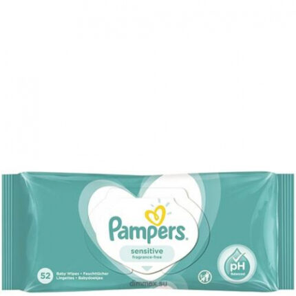 Салфетки Pampers Sensetive 52