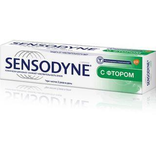 Зуб,паста Sensodyne  75 мл  с фтором