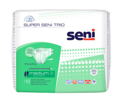 Подгузники  Seni Super Trio Medium №10