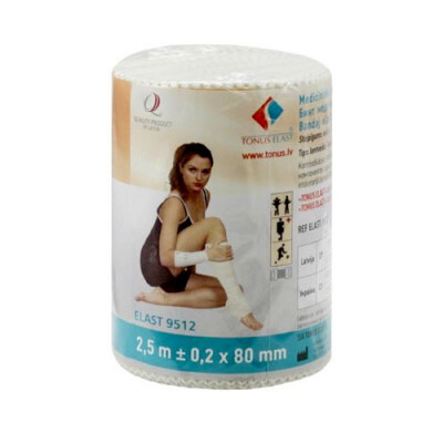 Бинт мед, эласт, 5,0мх 60мм в,р