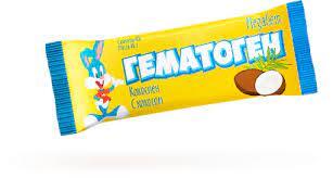 Гематоген с кокосом MEGAGEM 40 г