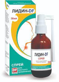 Лидин -DF спрей для местного применения 30 мл